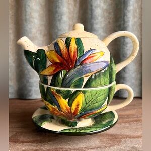 Island plantations birds of paradise tea for one